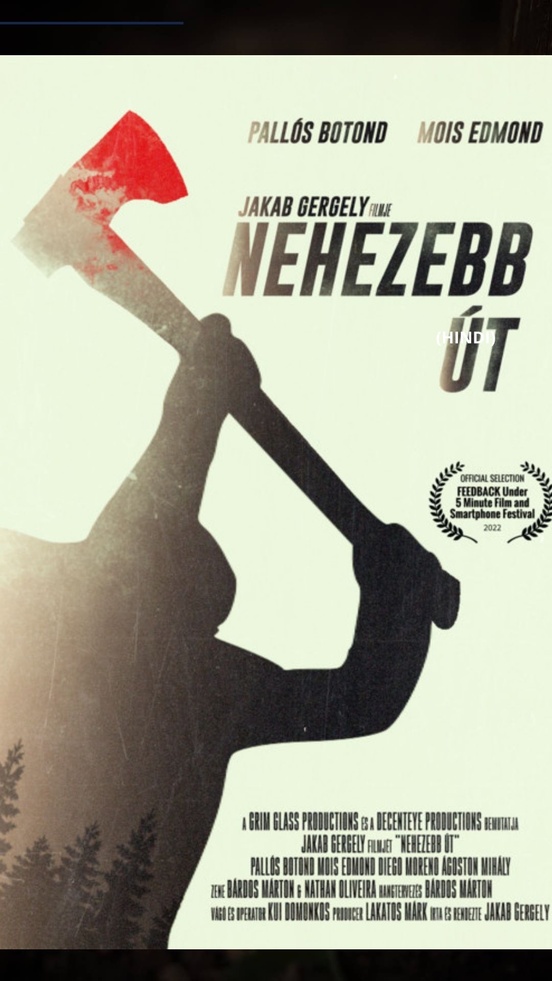 High Road- Hungarian drama shortfilm